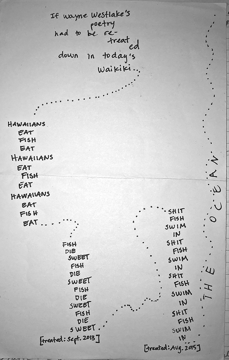 The Hawaii Independent Waikiki Raw Sewage and the Necro Pastoral